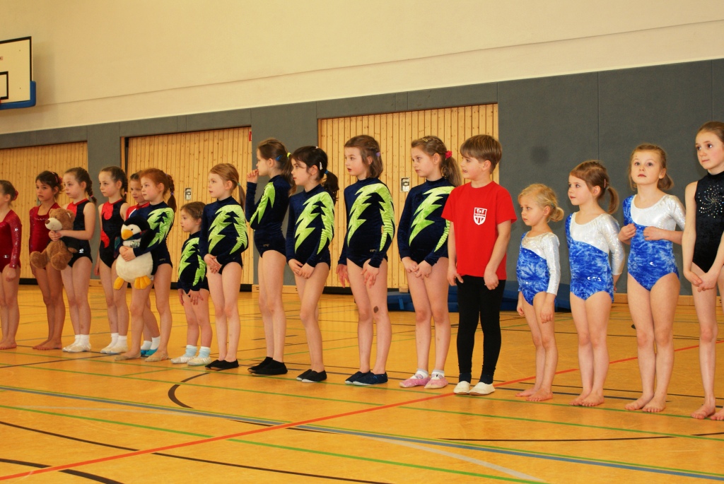 TuS-Team vor der Siegerehrung
